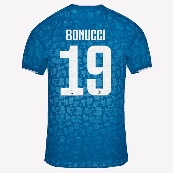 Camiseta Juventus NO.19 Bonucci Tercera equipo 2019-20 Azul
